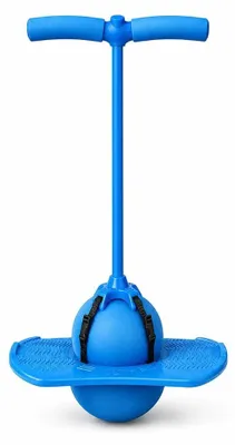 Produktbild von Hüpfball für Kinder / Hüpfball mit Griff – Balancierball – Blau
