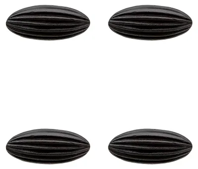 Produktbild von Clayre & Eef Türknauf 4er Set 2x4x5 cm Schwarz Eisen