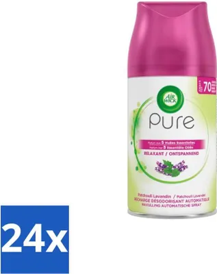 Obrázek produktu pro Air Wick – náhradní náplň – Relaxační – 250 ml – výhodné balení – 24 kusů