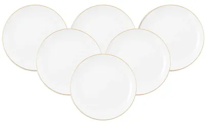Produktbild von Seltmann Weiden Liberty Goldrand Speiseteller ø 27,5 cm 6er Set
