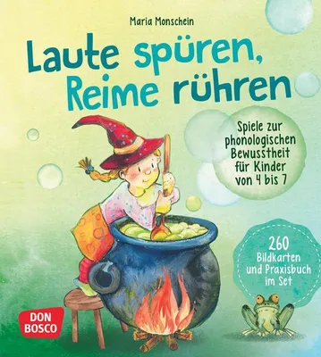 Produktbild von Laute spüren, Reime rühren. Spiele zur phonologischen Bewusstheit für Kinder von 4 bis 7