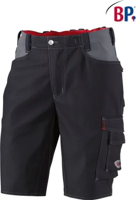 Produktbild von BP® Shorts - schwarz/dunkelgrau - 54n