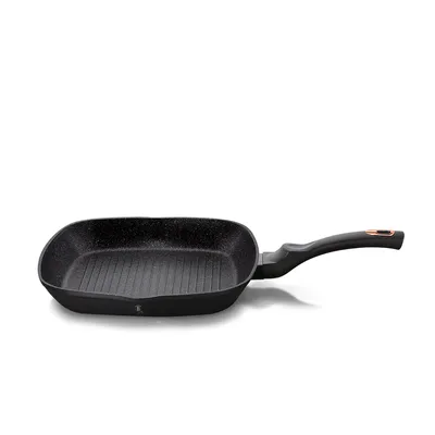 Obrázek produktu pro Berlinger Haus granitová pánev gril 28cm Black Rose BH1636N