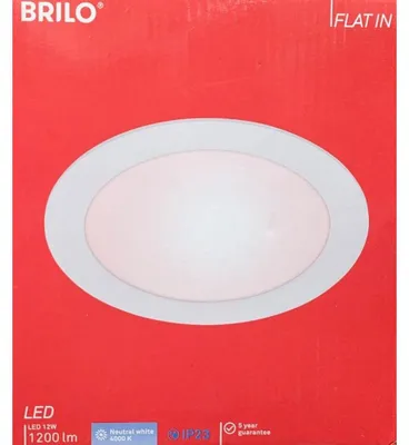 Zdjęcie produktu dla Briloner FLAT IN - Lampy wpuszczane - 7051016 - Ø 17 x 3 cm