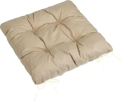 Immagine prodotto di Cuscino di seduta trapuntato Adéla - 40x40 cm - Beige