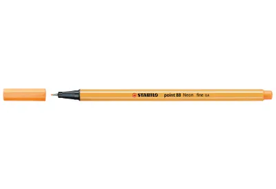 Zdjęcie produktu dla STABILO point 88, Pomarańczowy, Pomarańczowy, Sześciokątny, Metal, 0,4 mm, Niemcy