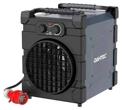 Imagen del producto de Calentador eléctrico con ventilador - 5000 W - - 400 voltios - Potente calefacción para interiores