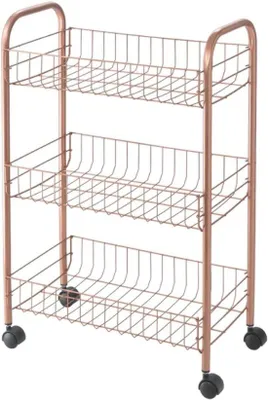 Image de Chariot polyvalent à 3 paniers, 64 x 42 x 26 cm