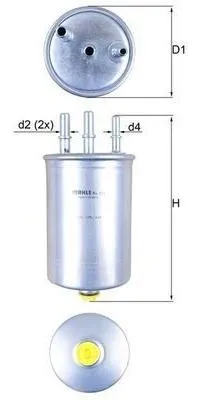 Obrázek produktu pro Palivový filtr KL 511