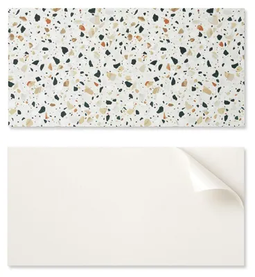 Immagine prodotto di Pannello decorativo in vinile autoadesivo, dimensioni 100 x 50 cm, con stampa di un motivo che raffigura pietre sullo sfondo