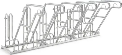Produktbild von Fahrradständer mit Anlehnbügel 4606 | 6 Räder einseitig | RA 350mm