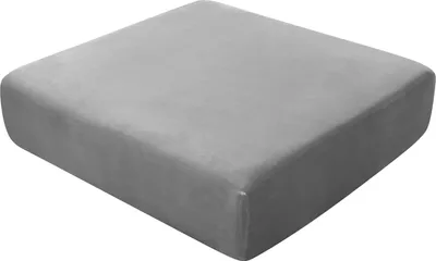 Imagen del producto de Fundas para cojines de sofá, tejido de terciopelo elástico, para sofá de dos plazas, color gris, para sala de estar