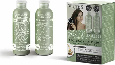 Produktbild von VEG LISS nach dem Glä tten veganes Shampoo und Behandlung 3 in 1 2 u