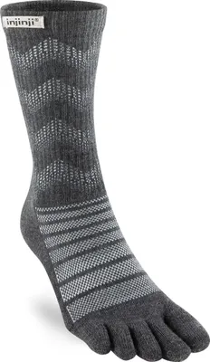 Produktbild von injinji Injinji Uni Outdoor Midweight Crew Wool Zehensocken slate 37-40