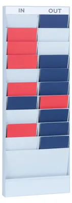 Immagine prodotto di PAPERFLOW PS20A4.02 Wand-Büroplaner 20 Fächer A4 Erweiterungselement