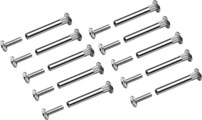 Produktbild von Verbindungs-schrauben M4 - ideal für Möbel - 10 Stück - verzinkt