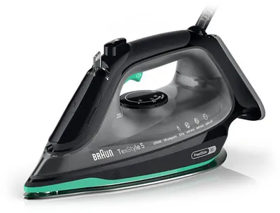 Produktbild von Braun TexStyle 5 SI 5277 GR Dampfbügeleisen Keramik-Bügelsohle 2700 W Grün