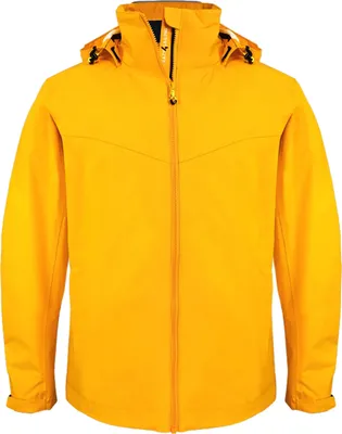 Produktbild von Texel Segeljacke M Gelb, wasserdicht, winddicht, atmungsaktiv, Unisex, mit abnehmbarer Kapuze