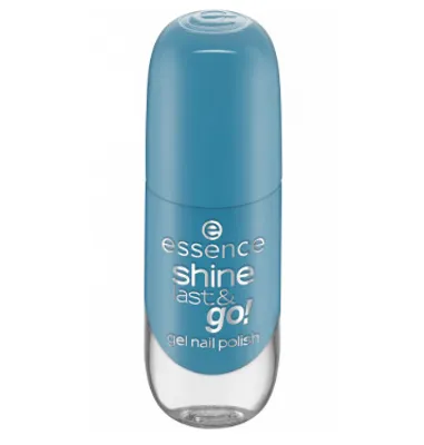 Produktbild von Essence Shine Last & Go!, 8 ml, Blau, Deep Sea Baby, Färbung, Flasche, Pinsel