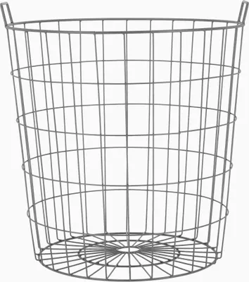 Produktbild von Rivanto® Erntekorb Ø 50 cm, Größe L 51 x 50,2 x 45,5 cm Eisen, Korb zur Apfel- & Pflaumen-Ernte