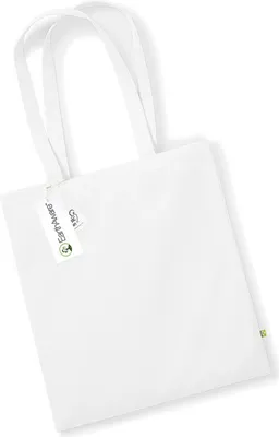 Produktbild von Westford Mill W801 | EarthAware Organic Bag for Life 38 x 42 cm - Farbe: White - Größe: One Size