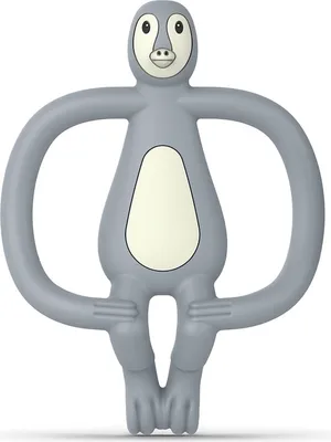 Produktbild von Matchstick Monkey Beißring / Zahnungshilfe Tiermotive : Polo Pinguin Farbe: Polo Pinguin