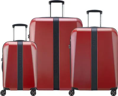 Produktbild von DELSEY PARIS Promenade Hard 2.0 Expandable 4 Double Rolls Trolley L / M / S L Bordeaux Red weinrot 77cm