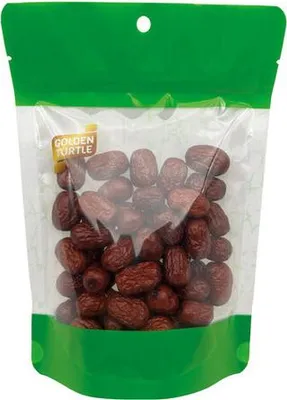 Immagine prodotto di Golden Turtle Brand | Giuggiole essiccate - 150 g - Datteri rossi cinesi - Snack salutari - Frutta secca