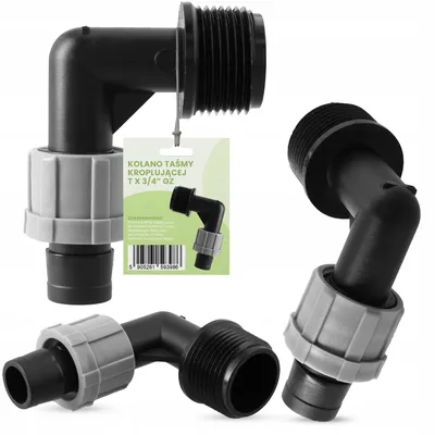 Obrázek produktu pro TRCR SE080101168 Koleno pro kapkovací závlahu T x 3/4'' GZ