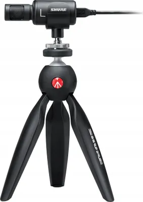 Obrázek produktu pro Shure MV88+ VIDEO KIT, Stolní mikrofon, 20 - 20000 Hz, 24 bit, 48 kHz, -37 dB/m, 120 dB