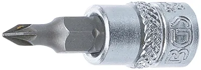 Image de BGS Embout de tournevis à emmanchement carré 6,3 mm (1/4") cruciforme PZ0 - 2505