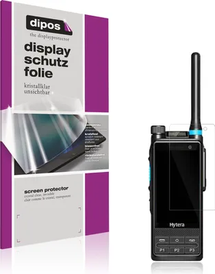 Produktbild von 4x Schutzfolie für Hytera PTC680 klar Displayschutzfolie Folie Display Schutz dipos