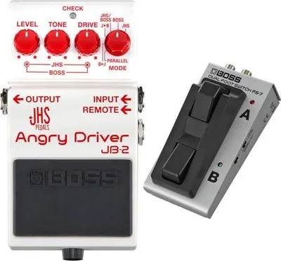 Immagine prodotto di Boss JB-2 Angry Driver Overdrive con interruttore FS-7