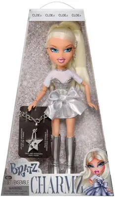 Produktbild von MGA Bratz Charmz Modepuppe Cloe mit Sammelarmband und Zubehör