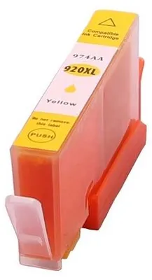 Produktbild von Druckerpatrone kompatibel mit HP 920 yellow XL - HP CD974AE für OfficeJet 6000, 6000 special Edition, 6000 Wireless, 6500, 6500 A, 6500 A Plus, 6500 Wireless, 7000, 7000 special Edition, 7500 A, 7500 A Wireless