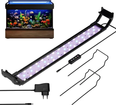 Produktbild von Aopunly 35-50cm LED Aquarium Licht Lampe Süßwasserfische Vollspektrum