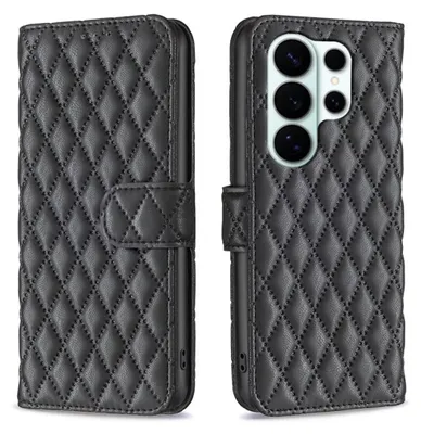 Produktbild von Handyhülle Klapp Schutz Diamantgitter Samsung Galaxy S26 Ultra 5G Kunstleder TPU