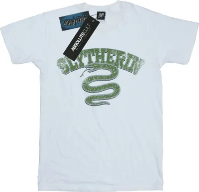 Produktbild von Harry Potter - "Slytherin" T-Shirt für Herren BI29012 (3XL) (Weiß)