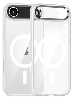 Produktbild von Für Apple iPhone 17 Air Kamera Ring MagSafe TPU Hybrid Schutz Hülle Transparent