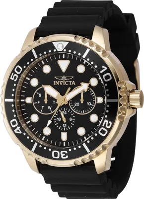 Immagine prodotto di Invicta Pro Diver 47235 Orologio da Uomo - Movimento al Quarzo - Acciaio Inossidabile con Quadrante Nero - 48 mm
