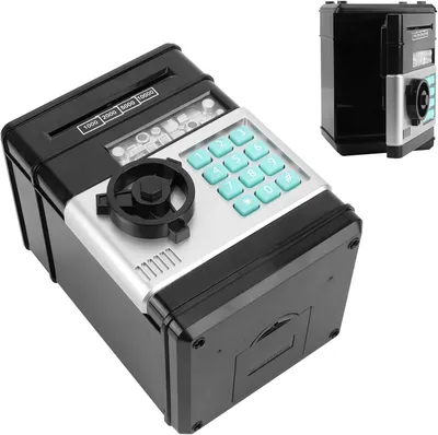 Obrázok produktu pre Detský trezor na heslá - farba čierna