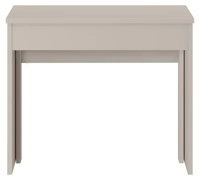 Produktbild von Ausziehbarer Konsolentisch für 12 Personen - 6 Verlängerungen - Beige - ONEGA