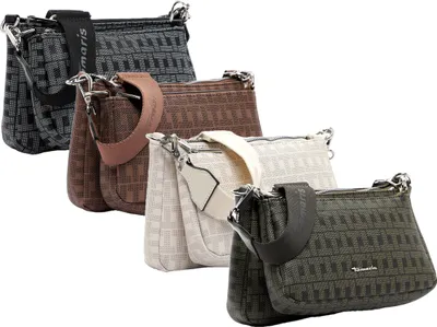 Produktbild von Tamaris Damen Umhängetasche Handtasche breiter Riemen 2in1 Tasche Jody 31980, Farbe:Grün