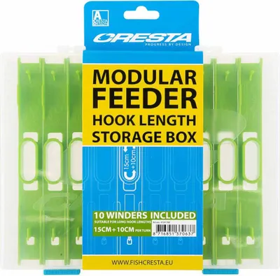 Produktbild von Cresta Feeder Hooklength Kit Wickelmaschine 15 Cm Orange  Orange One Size