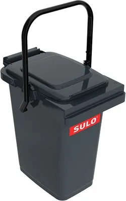 Produktbild von SULO Mülltonne, Mülleimer, Müllbehälter, Abfalleimer 25 Liter grau (25 Sulo grau)