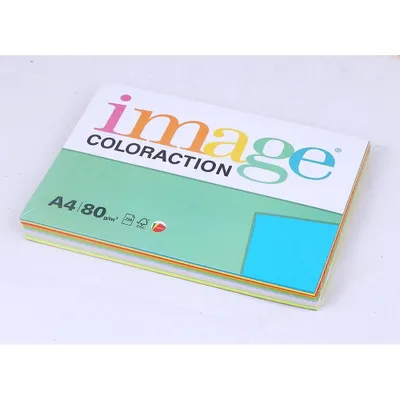 Produktbild von Buntes Papier TOP mix A4/80g/250Stück
