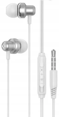 Produktbild von XO EP38 In-Ear Kopfhörer mit Mikrofon Silber