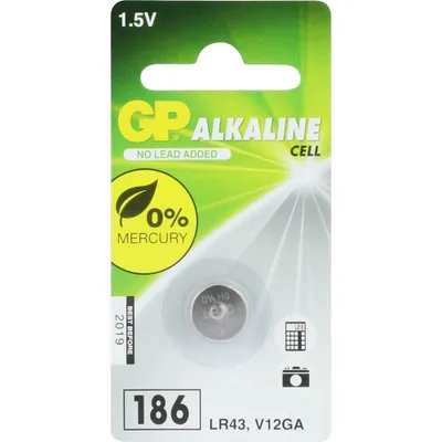 Immagine prodotto di GP 050186C1 Knopfzelle LR43 1,5 V