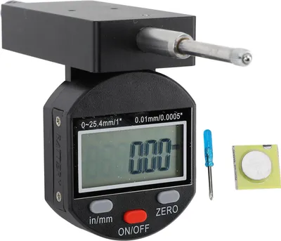 Obrázek produktu pro Digitální měřidlo, vysoce přesné, vertikální elektronické měřidlo, rozlišení 0,0005 palce (0,01 mm), měřicí rozsah 0–25,4 mm