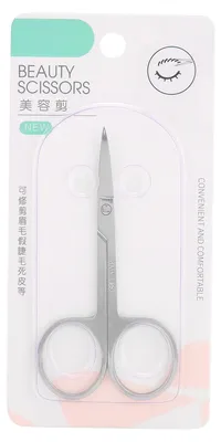 Immagine prodotto di Forbici in acciaio inossidabile per rifinire le sopracciglia, sicure e pulite, bellezza professionale per tagliare i capelli